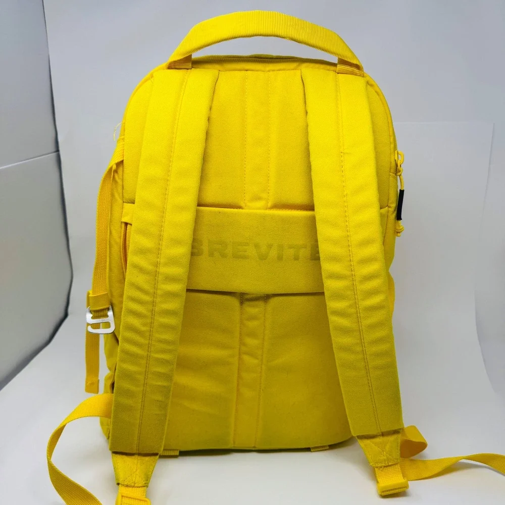 BREVITE Backpack Lemon Yellow 18L Laptop Bag Outdoor School‎ Travel